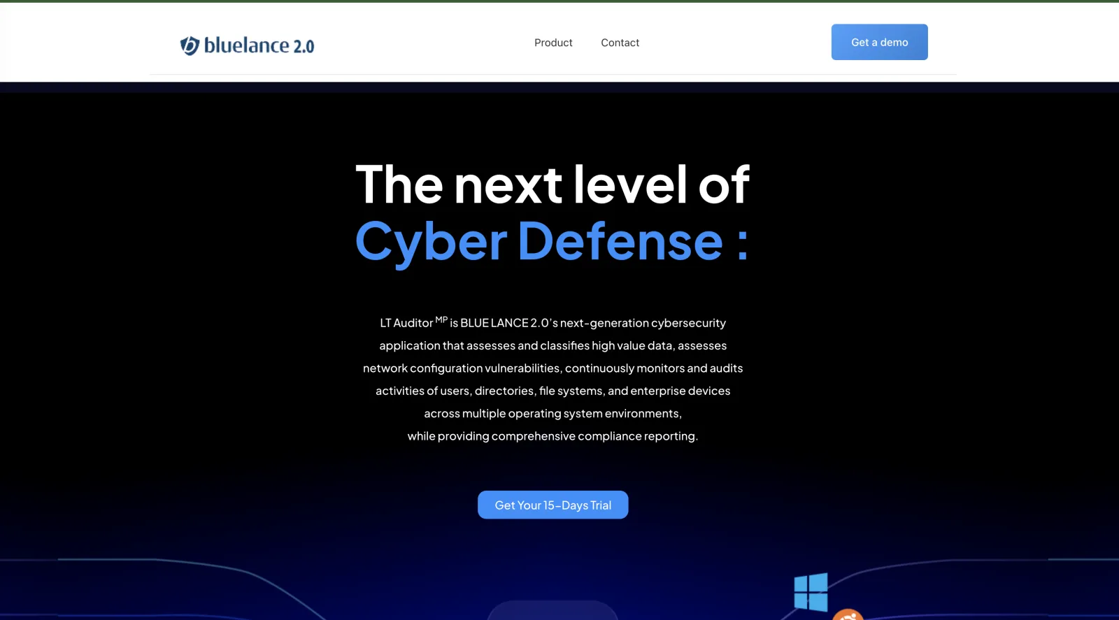Bluelance.com — Création du site internet